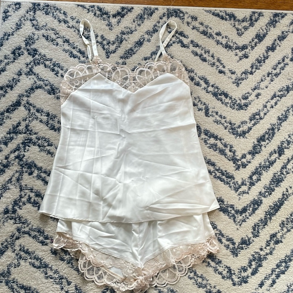 Flora Nikrooz Satin Cami Short Set, Size M